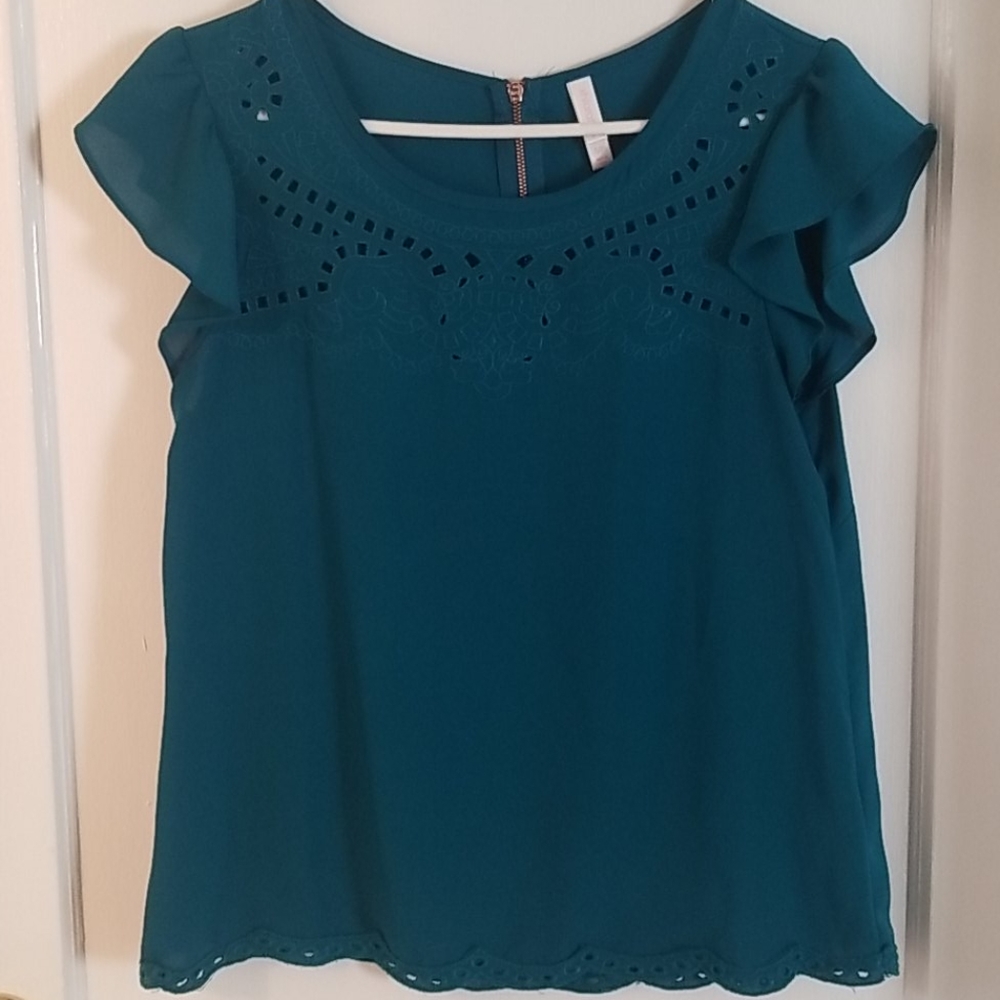 Target short sleeved dress blouse